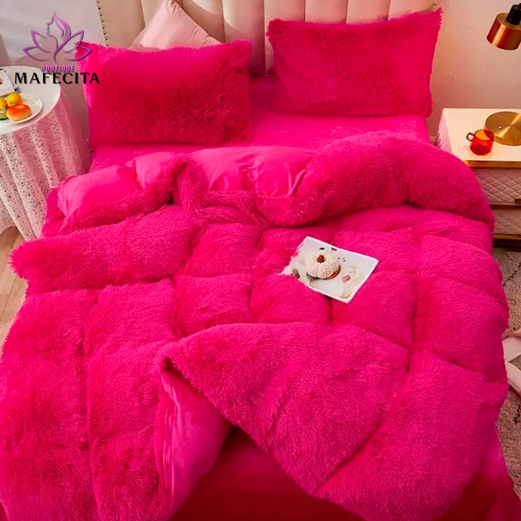 🛏️ Edredones de Peluche Ultra Suaves 💤
