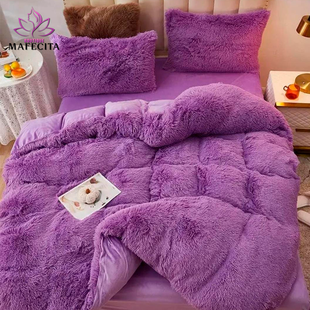 🛏️ Edredones de Peluche Ultra Suaves 💤