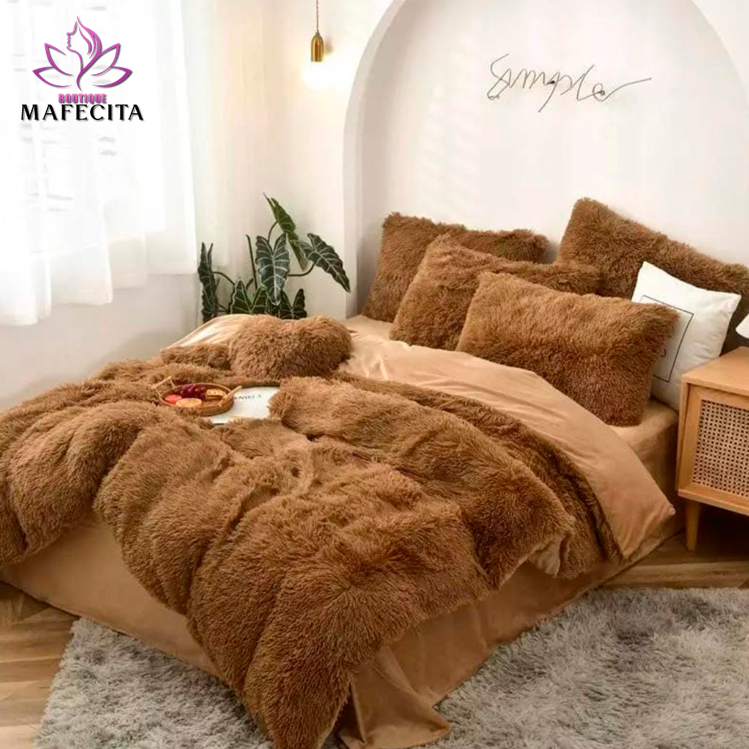 🛏️ Edredones de Peluche Ultra Suaves 💤
