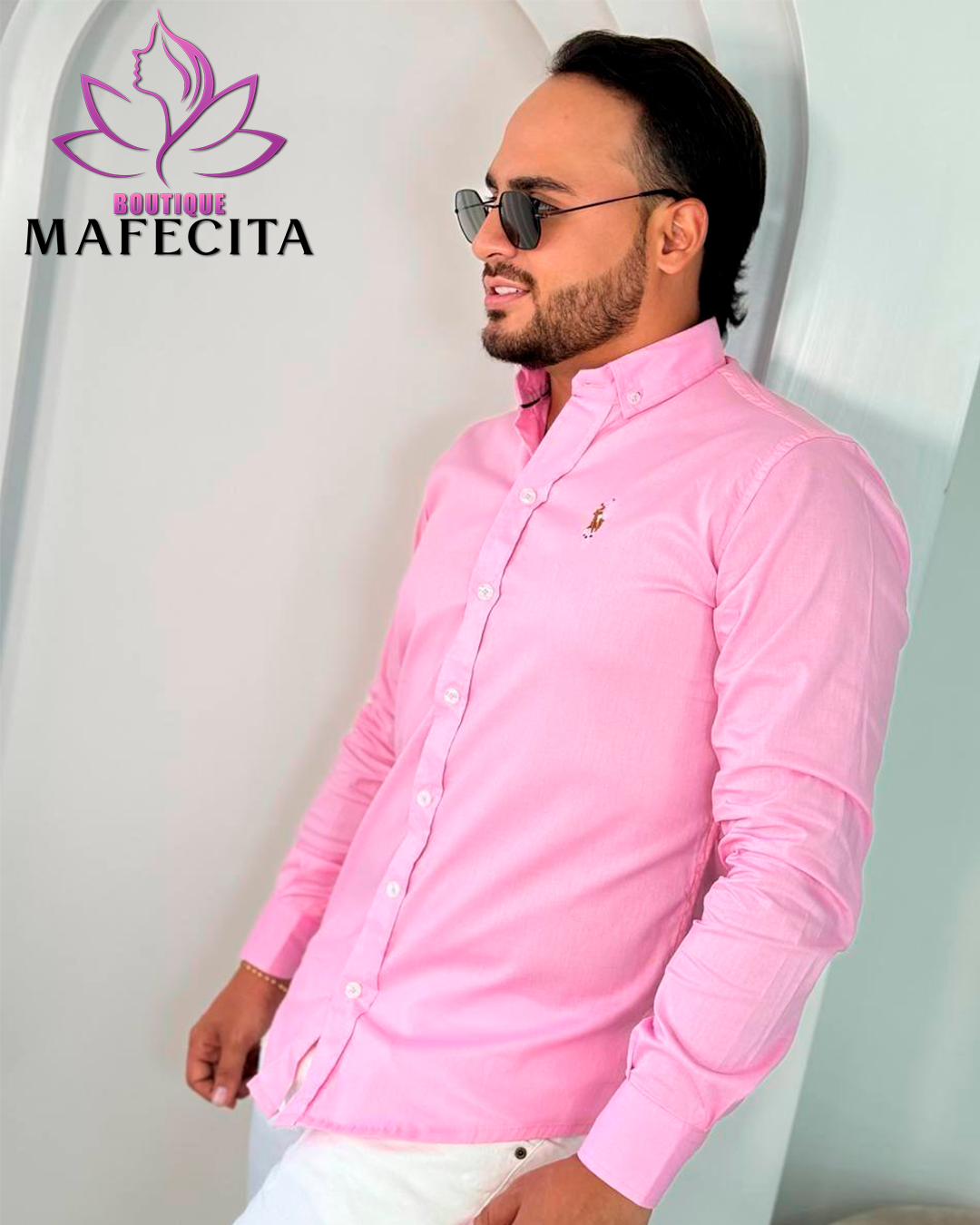 ✨ Camisa caballero manga larga 👔