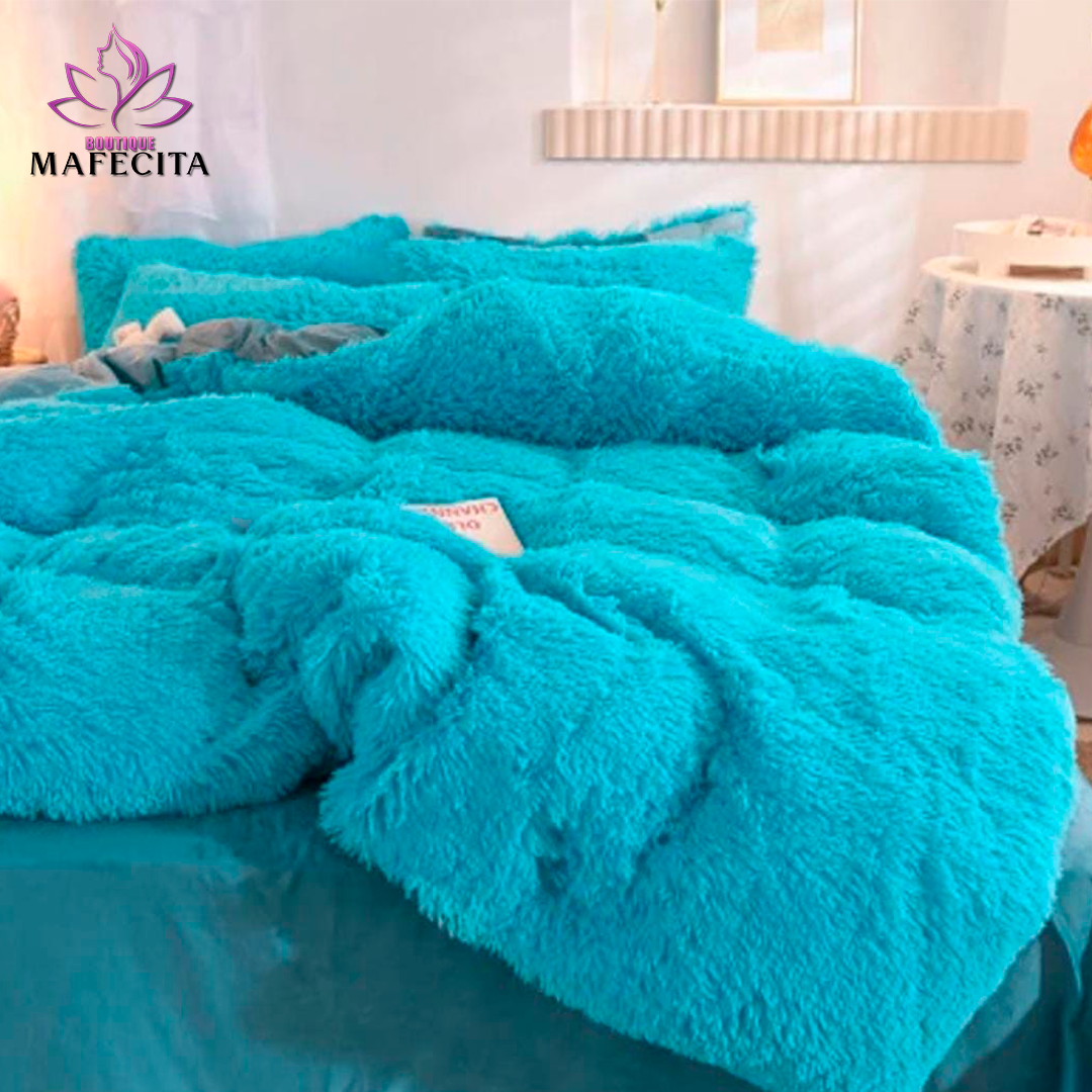 🛏️ Edredones de Peluche Ultra Suaves 💤