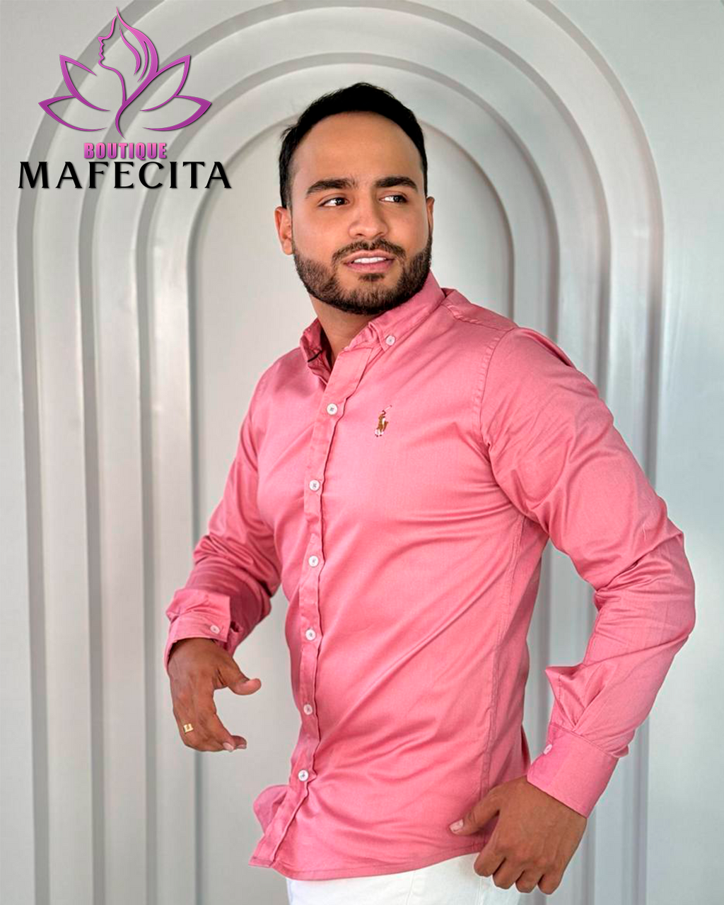 ✨ Camisa caballero manga larga 👔