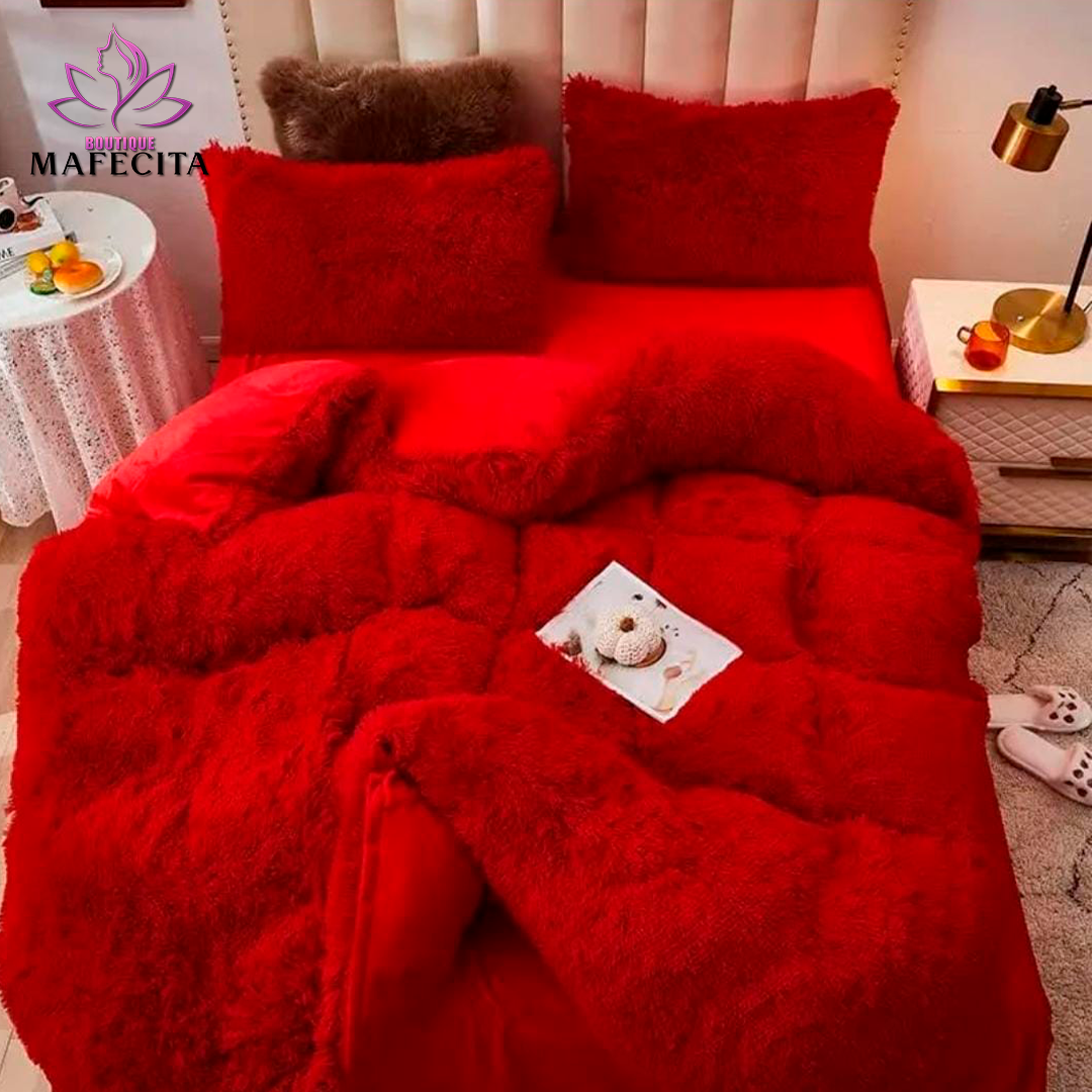 🛏️ Edredones de Peluche Ultra Suaves 💤