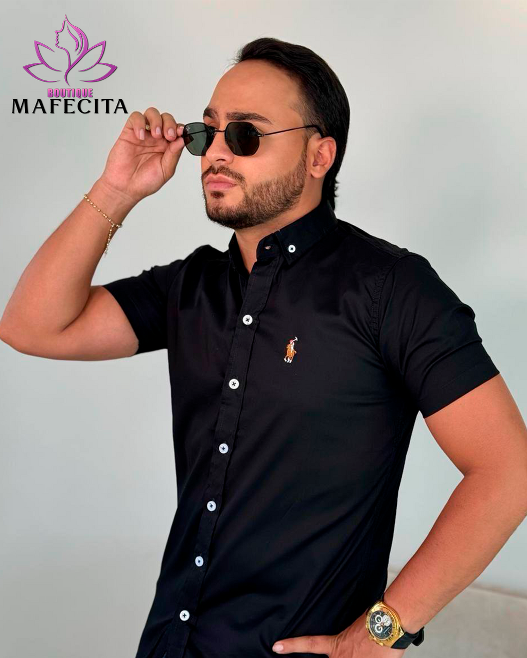 ✨ Camisa para caballero manga corta 👔