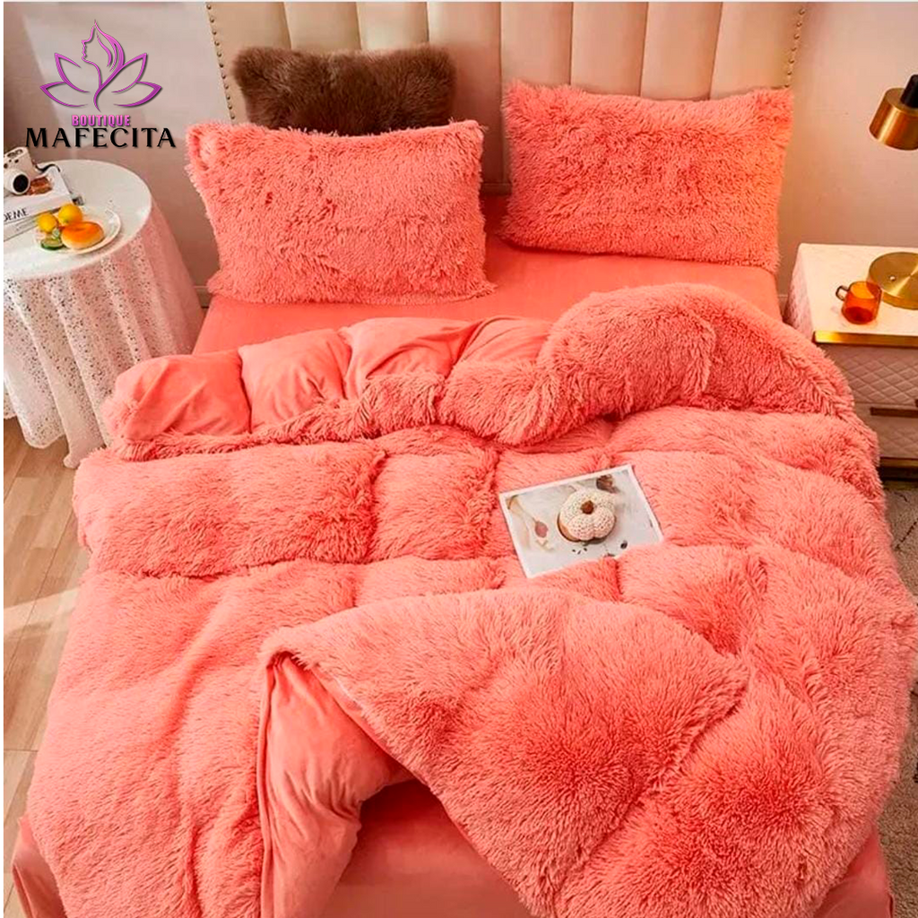 🛏️ Edredones de Peluche Ultra Suaves 💤
