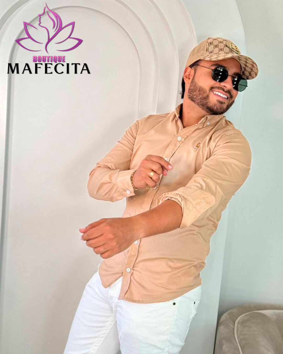 ✨ Camisa caballero manga larga 👔