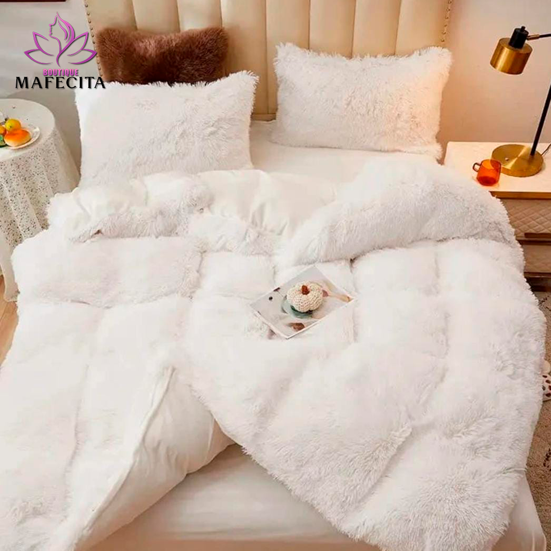 🛏️ Edredones de Peluche Ultra Suaves 💤