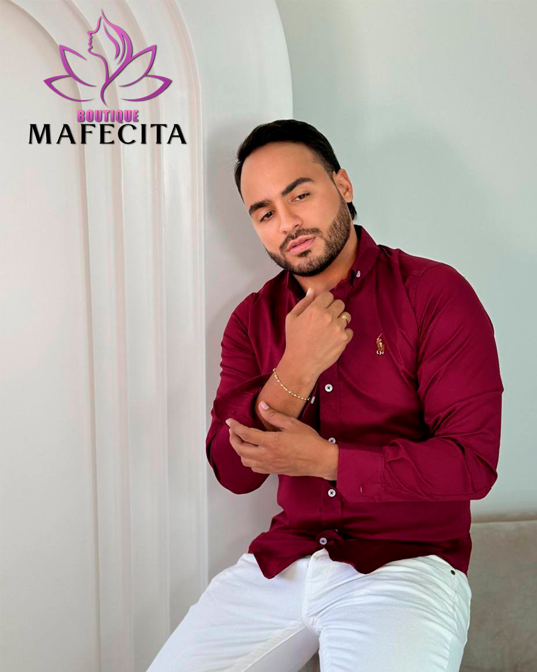 ✨ Camisa caballero manga larga 👔